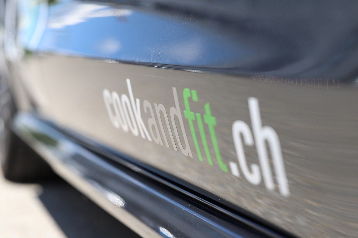 Fahrzeugbeschriftung COOK FIT